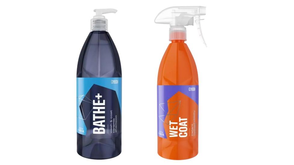 GYEON Set: Bathe+ Şampuan 1000 ml + WetCoat Hızlı Cila 1000 ml SET